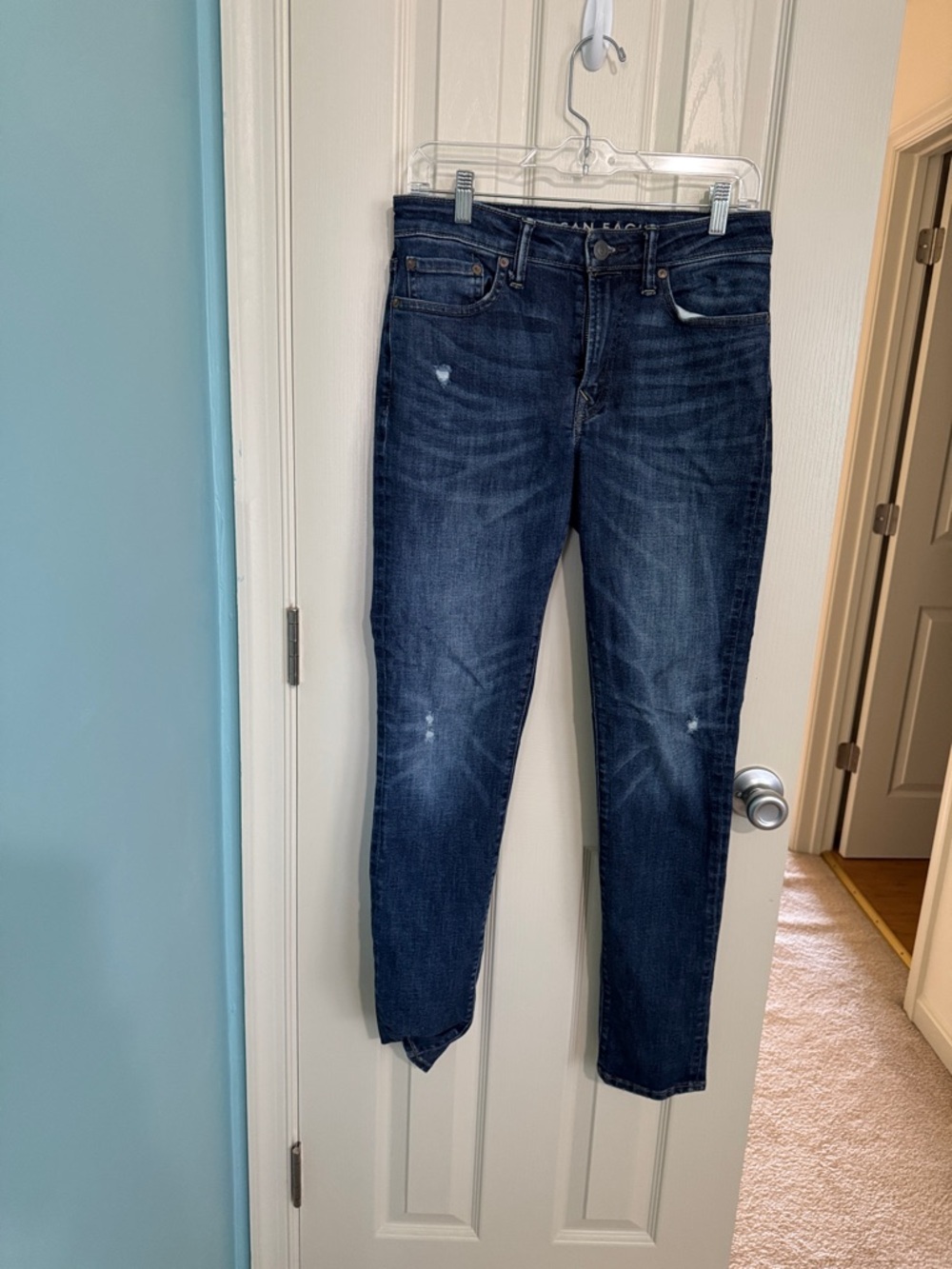 American Eagle Outfitters Navy Slim Jeans